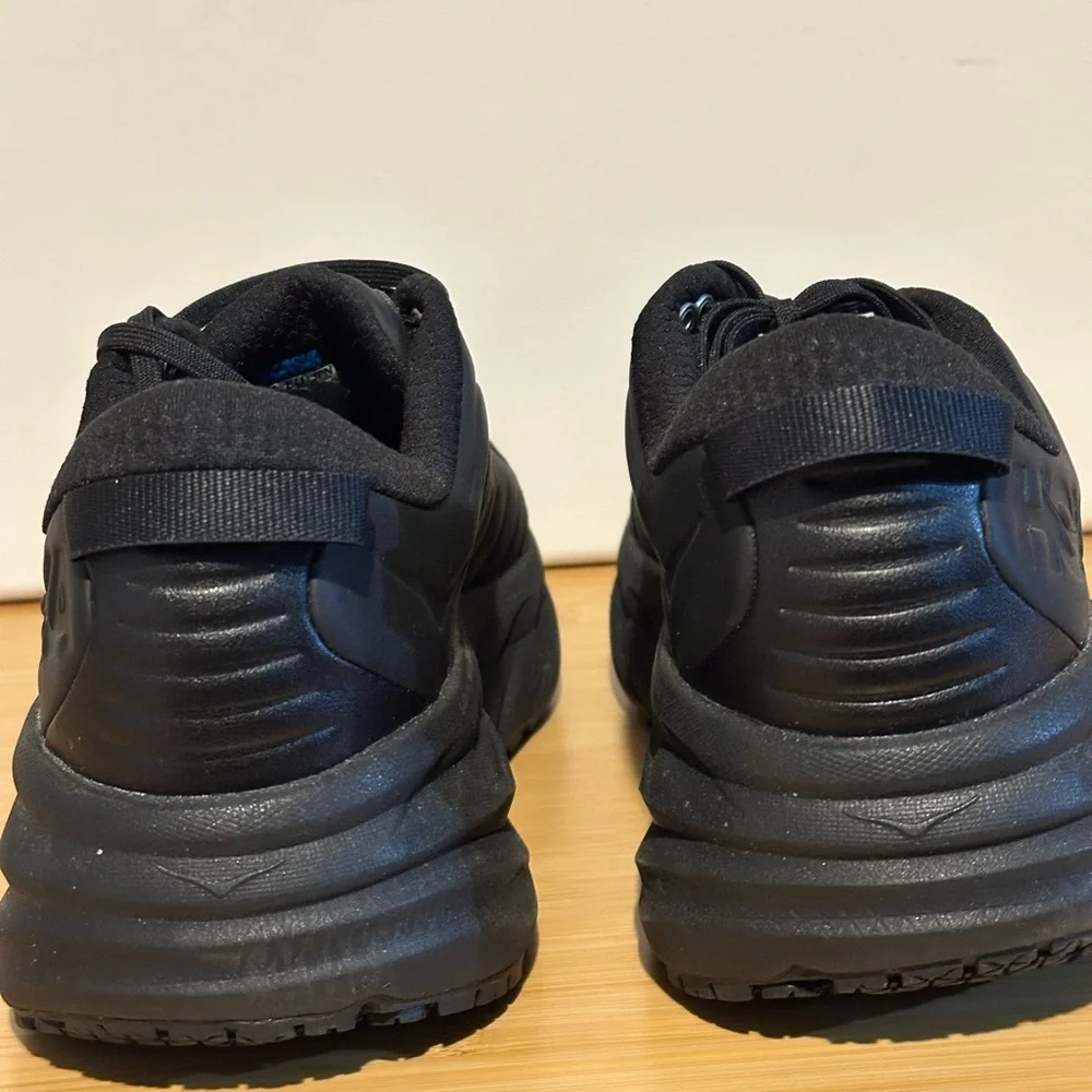 Hoka One One Black work Sneakers - oil/slip resistant and non marking - Picture 3 of 7